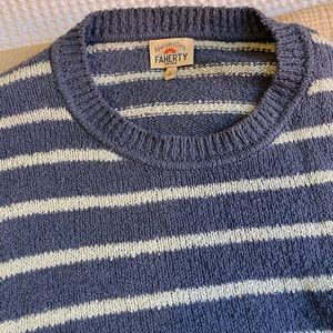 Faherty Beach Stripe Sweater